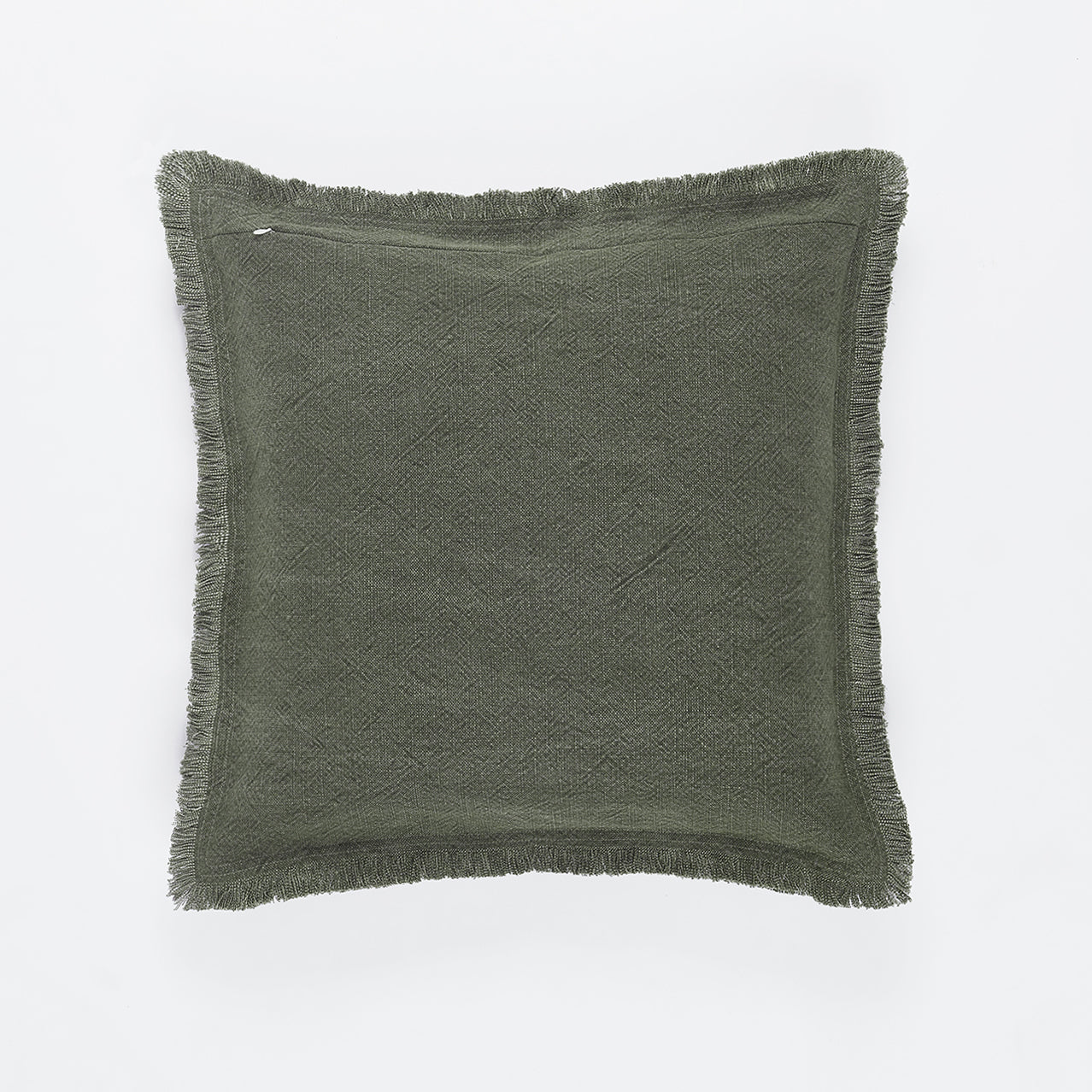 Tatonka Fringed Linen Throw Pillow, Your Western Decor & Design